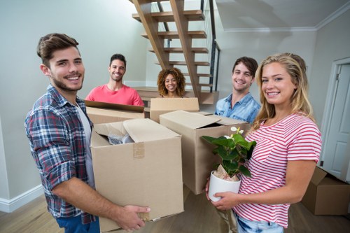 Customer complaint process for a removals service