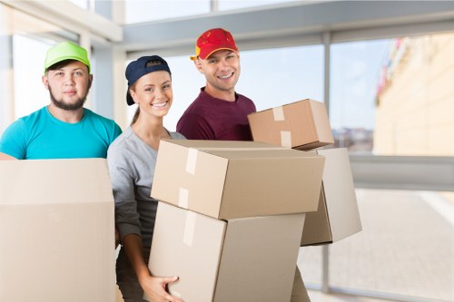 Local movers helping a family and business settle in Finsbury Park