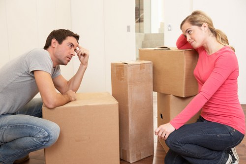 Careful box organisation for a local North London relocation