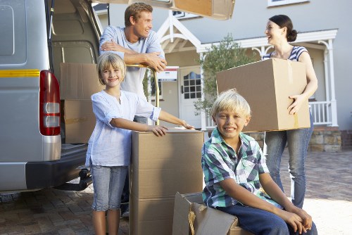 Careful moving of bulky household furniture in Finsbury Park