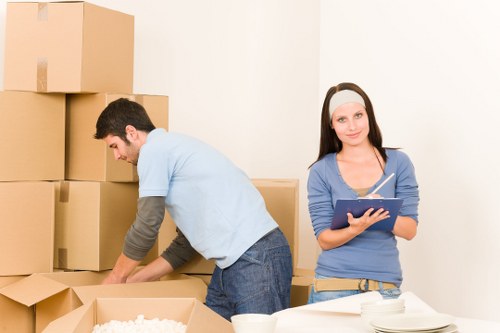 Moving truck booking considerations for busy local streets
