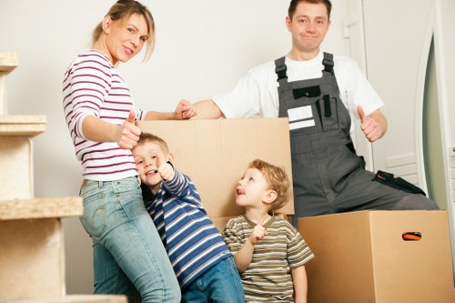 Cubic-yard loading example for a larger home move